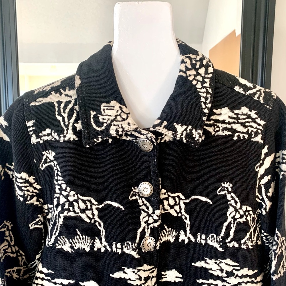 Safari Giraffe & Elephant Jacket - Picture 2 of 4